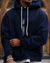 Sweat à Capuche Homme Confortable en Coton Doux 4
