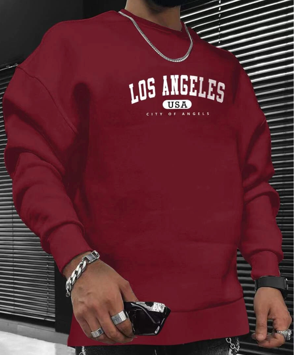 Pull Confortable pour Homme Style Moderne en Coton-1