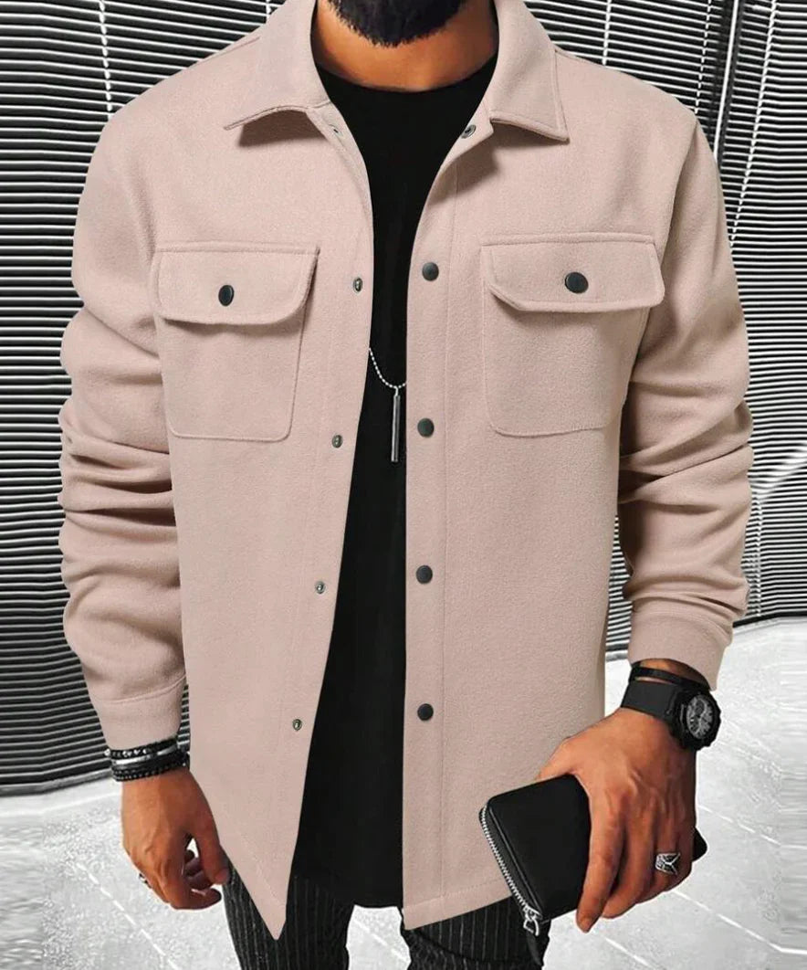 Variant image for Chemise Homme Confortable Chaude en Tissu de Qualité Ajustée-36