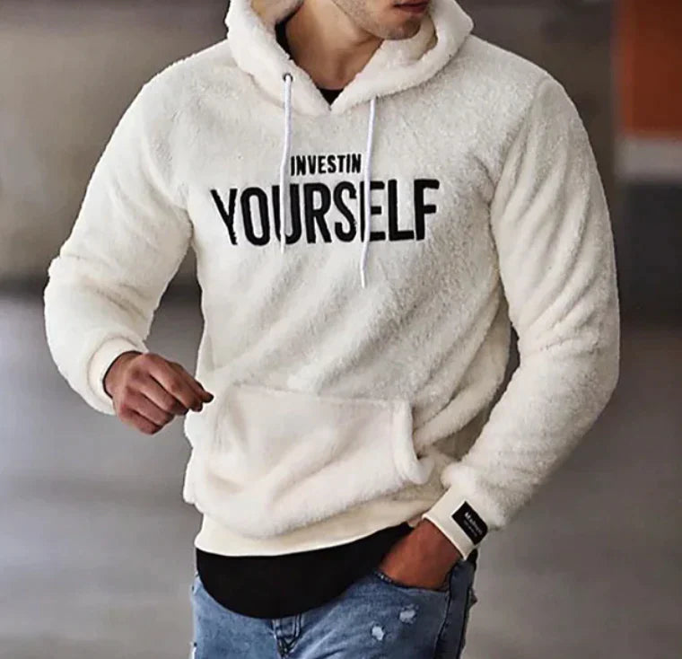 Variant image for Sweat à Capuche Homme Décontracté en Coton Doux-37