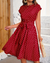 Variant image for Robe Femme Vintage Chic à Pois 100% Polyester-13