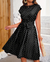 Variant image for Robe Femme Vintage Chic à Pois 100% Polyester-19