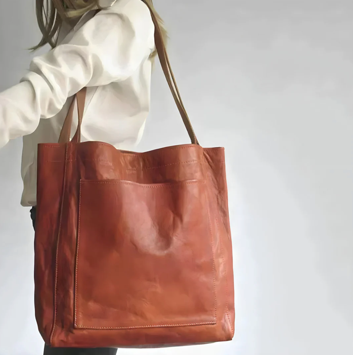 Sac à main femme en cuir élégant fait à la main-2