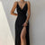 Robe Femme Midi Drapée Dos Nu Polyester Élégante 2