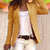 Blazer Femme Ajusté à Revers Classique Manches Longues Tissu Léger 3
