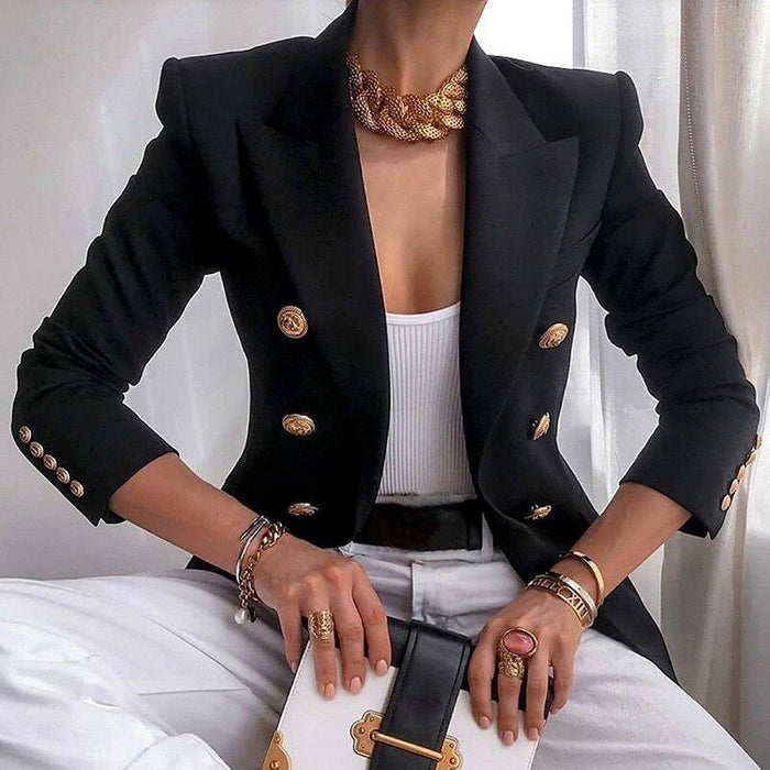 Blazer Femme Sur Mesure Chic 8