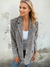 Blazer Femme à Carreaux Printemps Chic 1