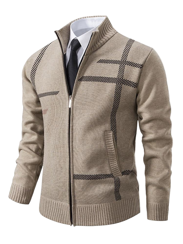 Blazer Homme Décontracté Motif Streep Urbain 0