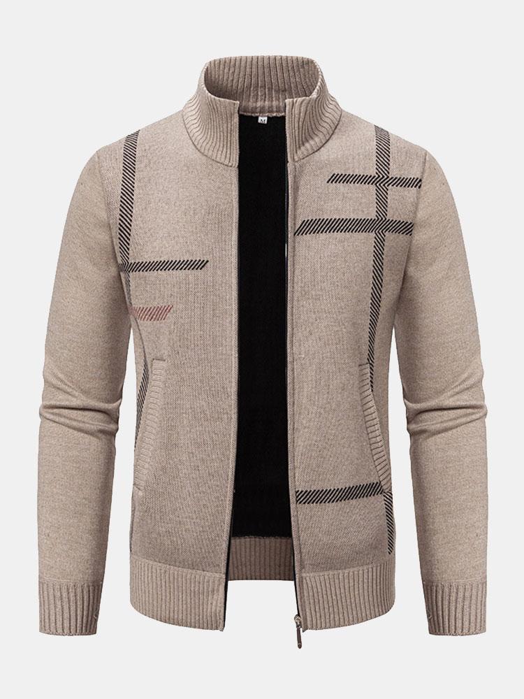 Blazer Homme Décontracté Motif Streep Urbain 2