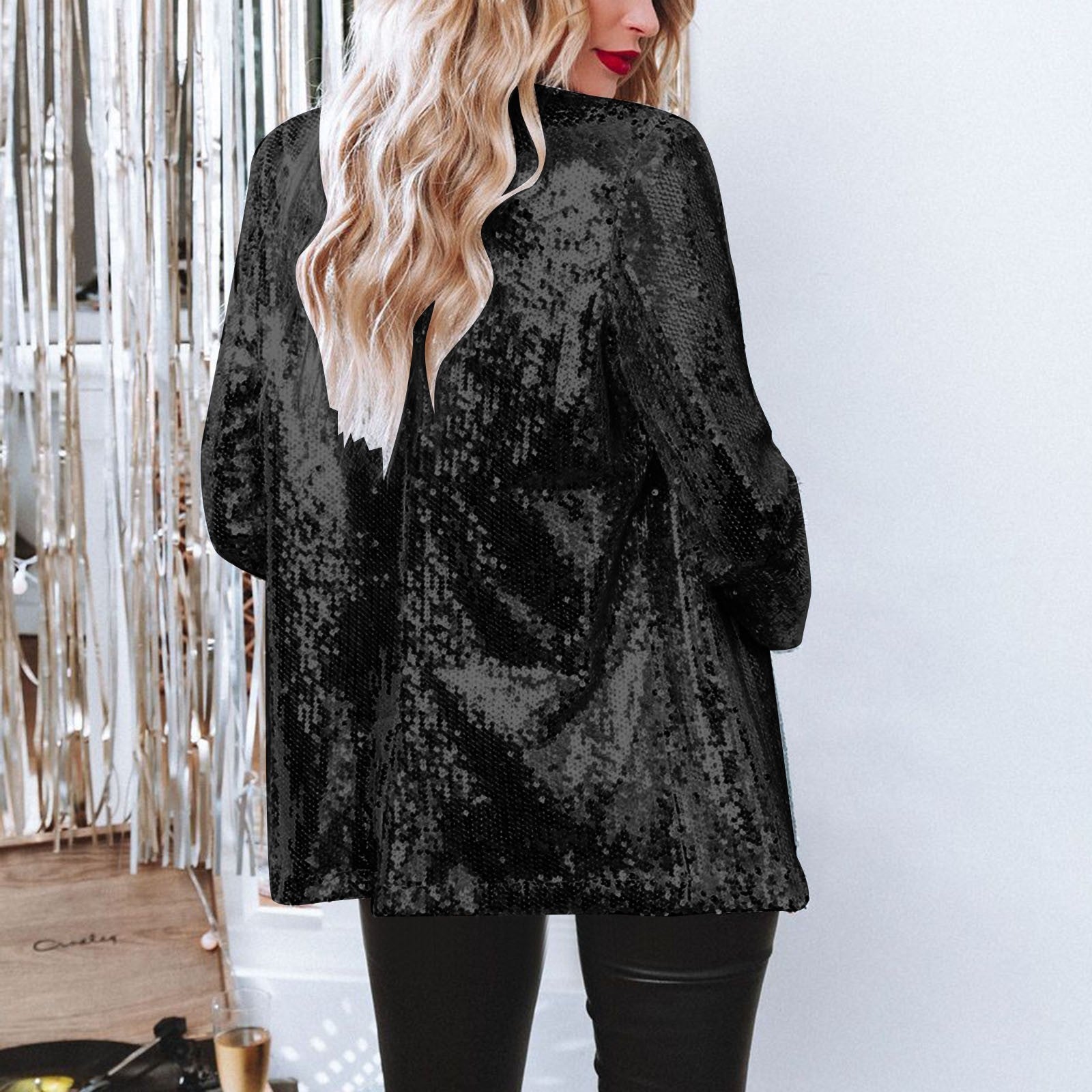 Blazer à Paillettes pour Femme 1