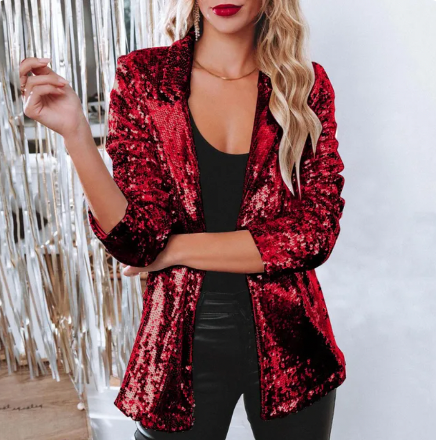 Blazer à Paillettes pour Femme 7