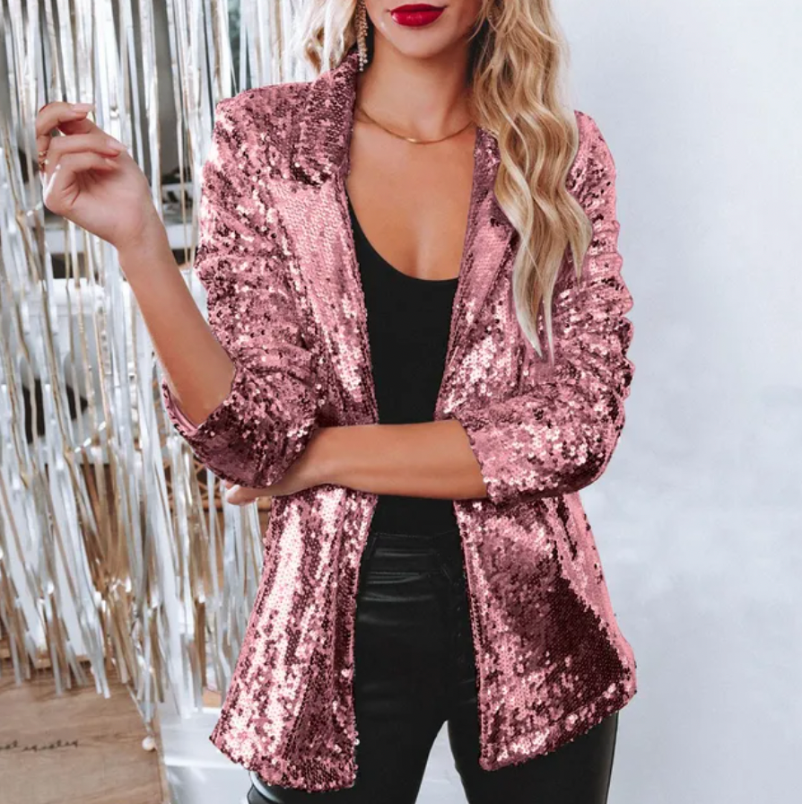 Blazer à Paillettes pour Femme 8