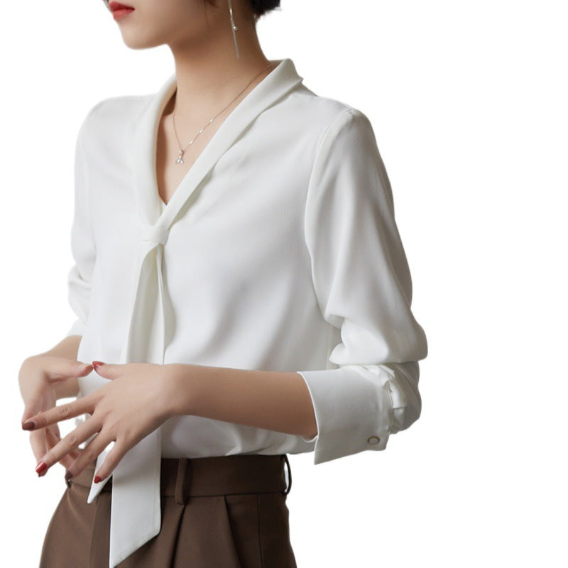 Blouse Femme Chic à Nœud Papillon Élégante 3