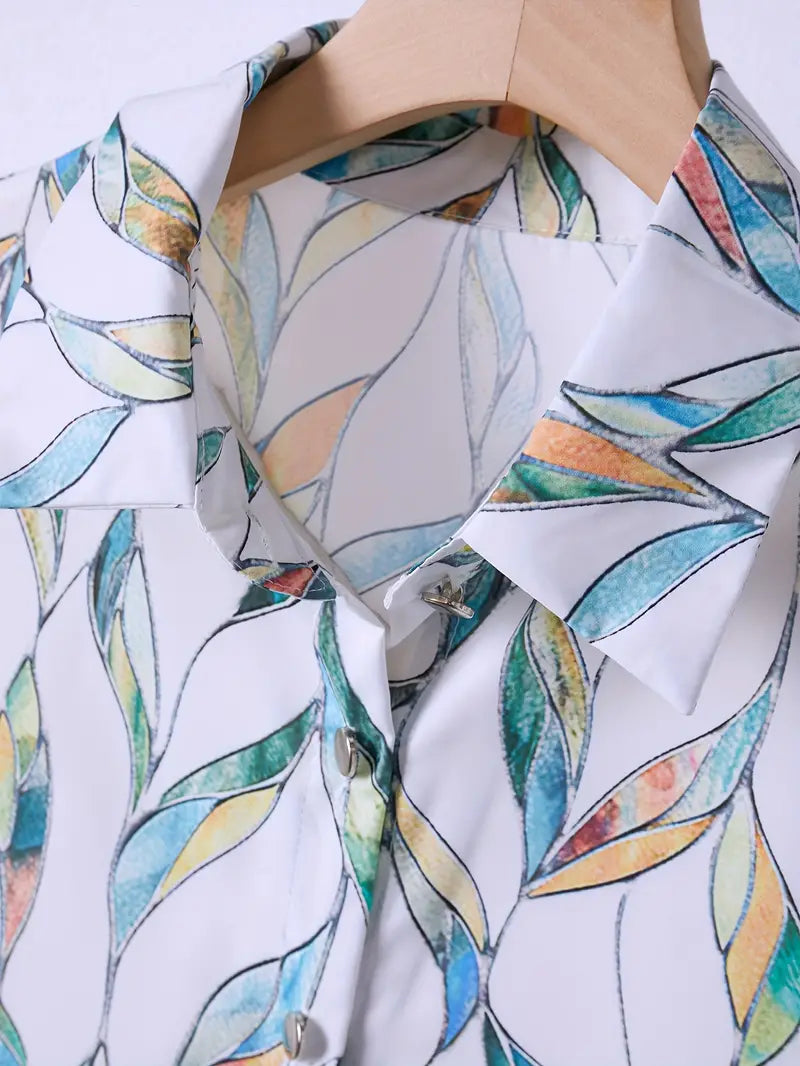 Blouse Femme Décontractée en Tissu Respirant avec Design Unique 6