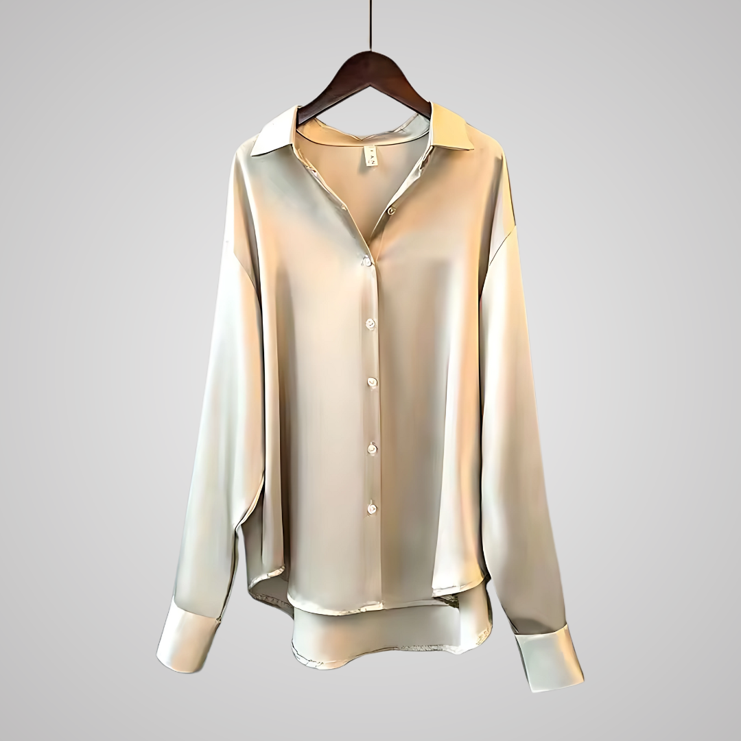 Blouse Femme Élégante Satinée Coupe Régulière 6