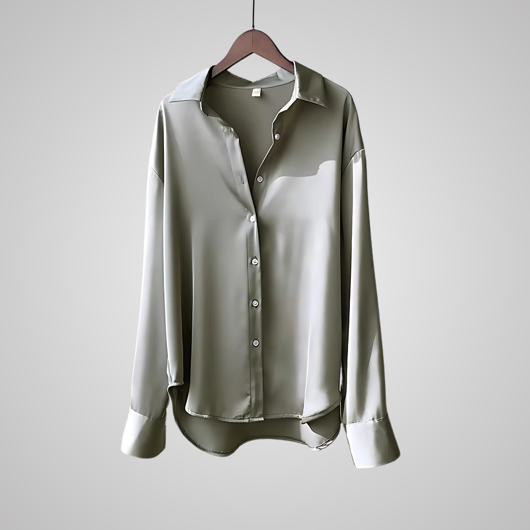 Blouse Femme Élégante Satinée Coupe Régulière 7