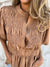 Blouse Femme Élégante à Plis Délicats 3