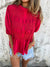 Blouse Femme Élégante à Plis Délicats 5