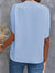 Blouse Femme Élégante en Viscose et Polyester Chic Col en V Fendu 7