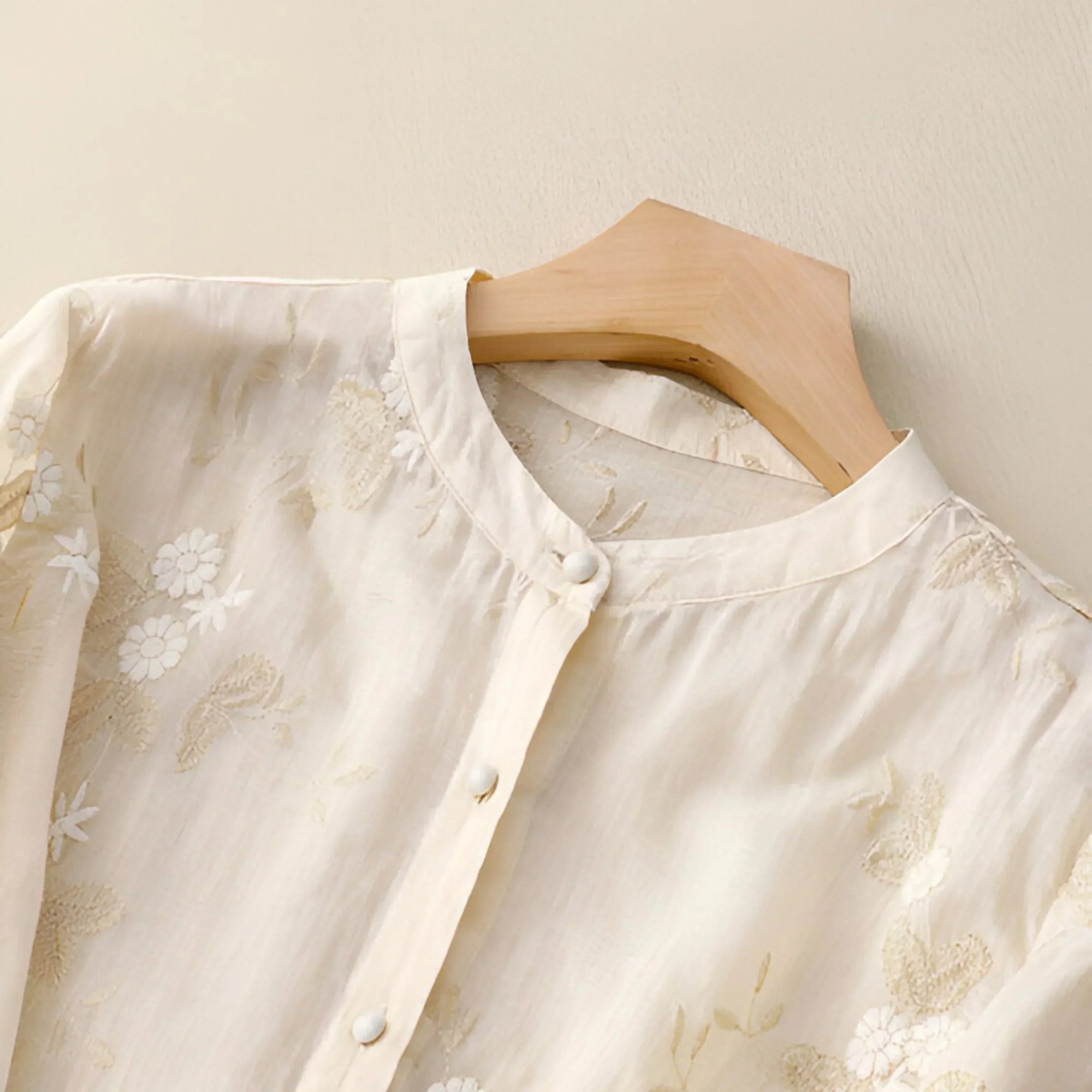 Blouse Femme Légère en Coton Élégante 4