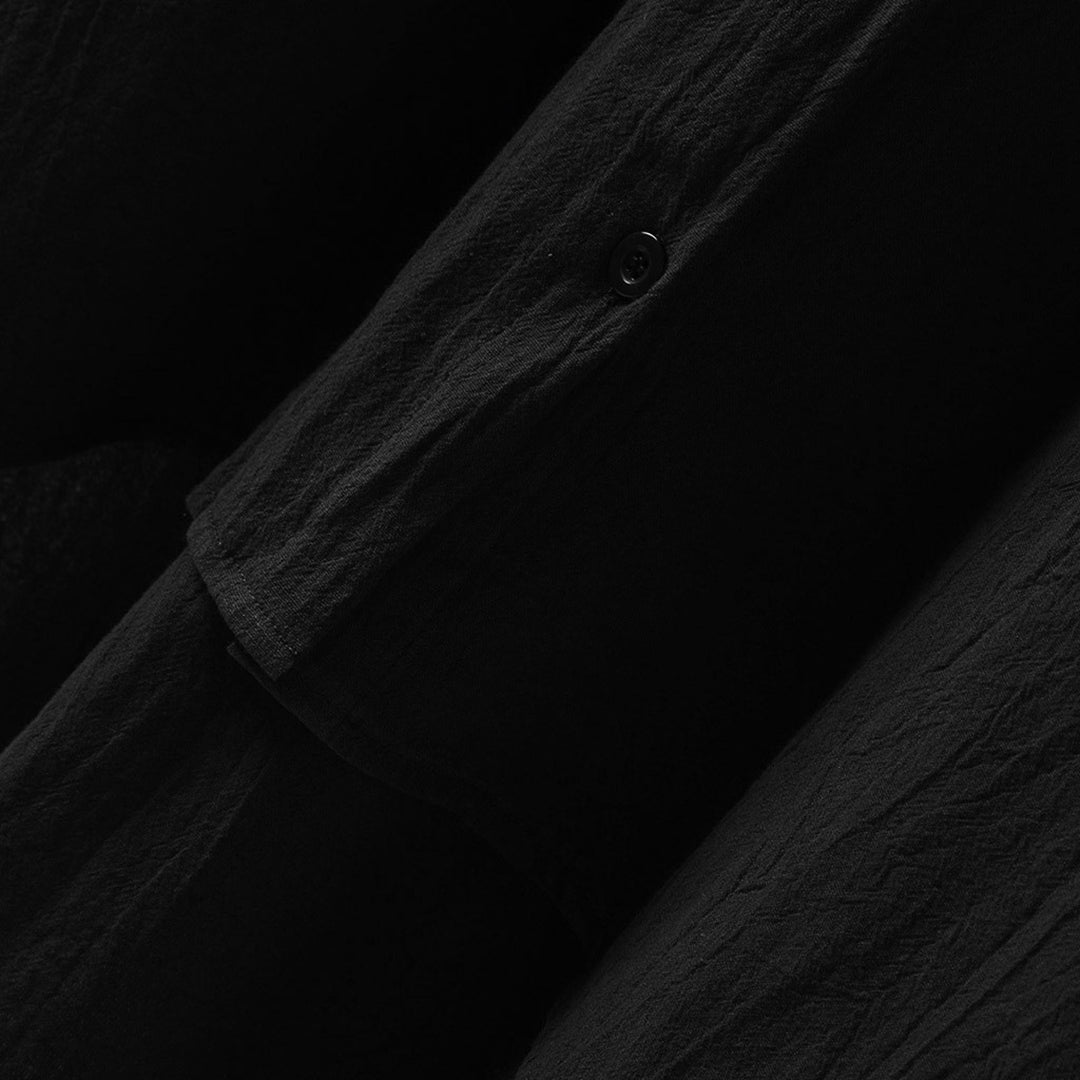 Blouse Femme Longue Oversize Manches Longues Tissu Doux 5