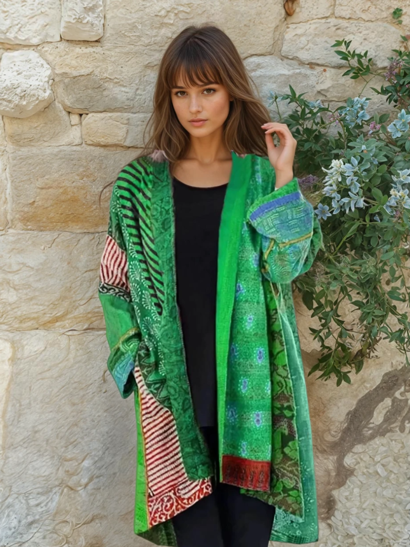 Blouse Femme Multicolore en Tissu Doux 2