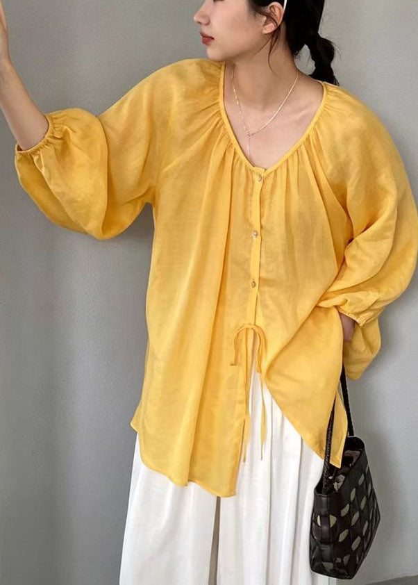 Blouse Femme Oversize Style Boho Été 1