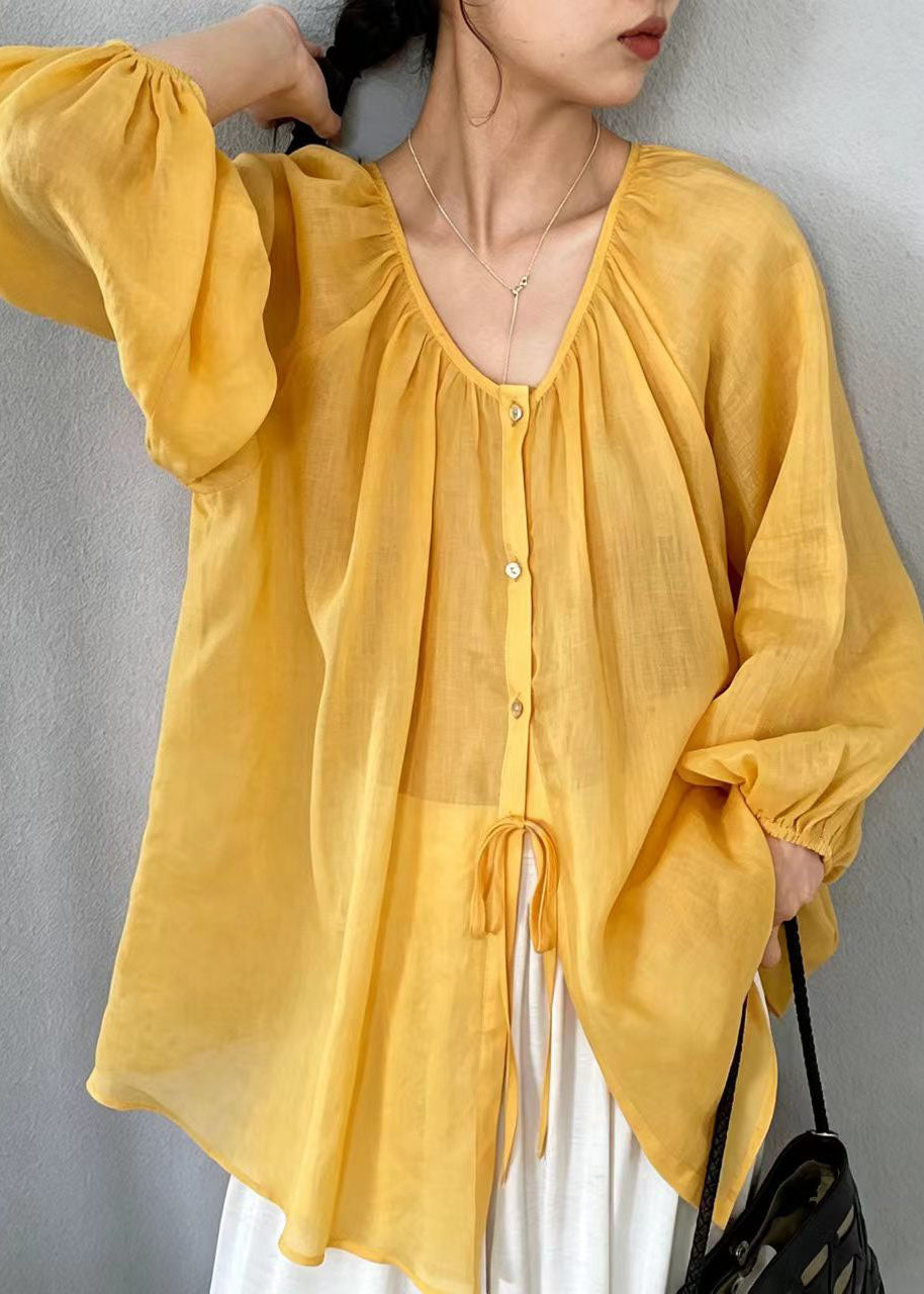 Blouse Femme Oversize Style Boho Été 2