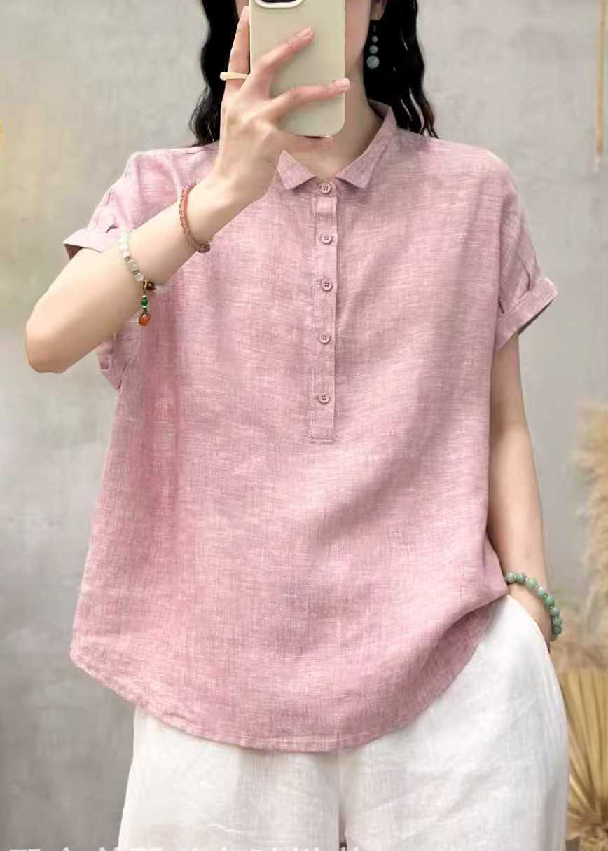 Blouse Femme Surdimensionnée Col Claudine Chic 2