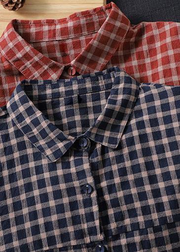 Blouse Printemps à Manches Longues pour Femme en Patchwork 4