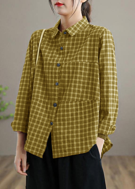 Blouse Printemps à Manches Longues pour Femme en Patchwork 7