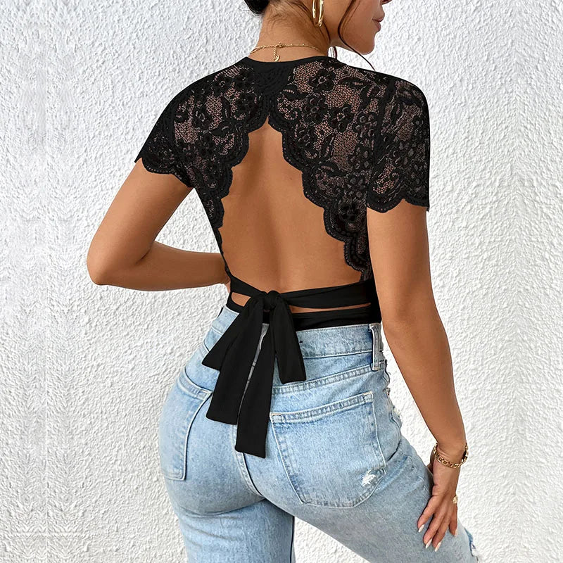 Body Femme Sans Dos Confortable et Élégant