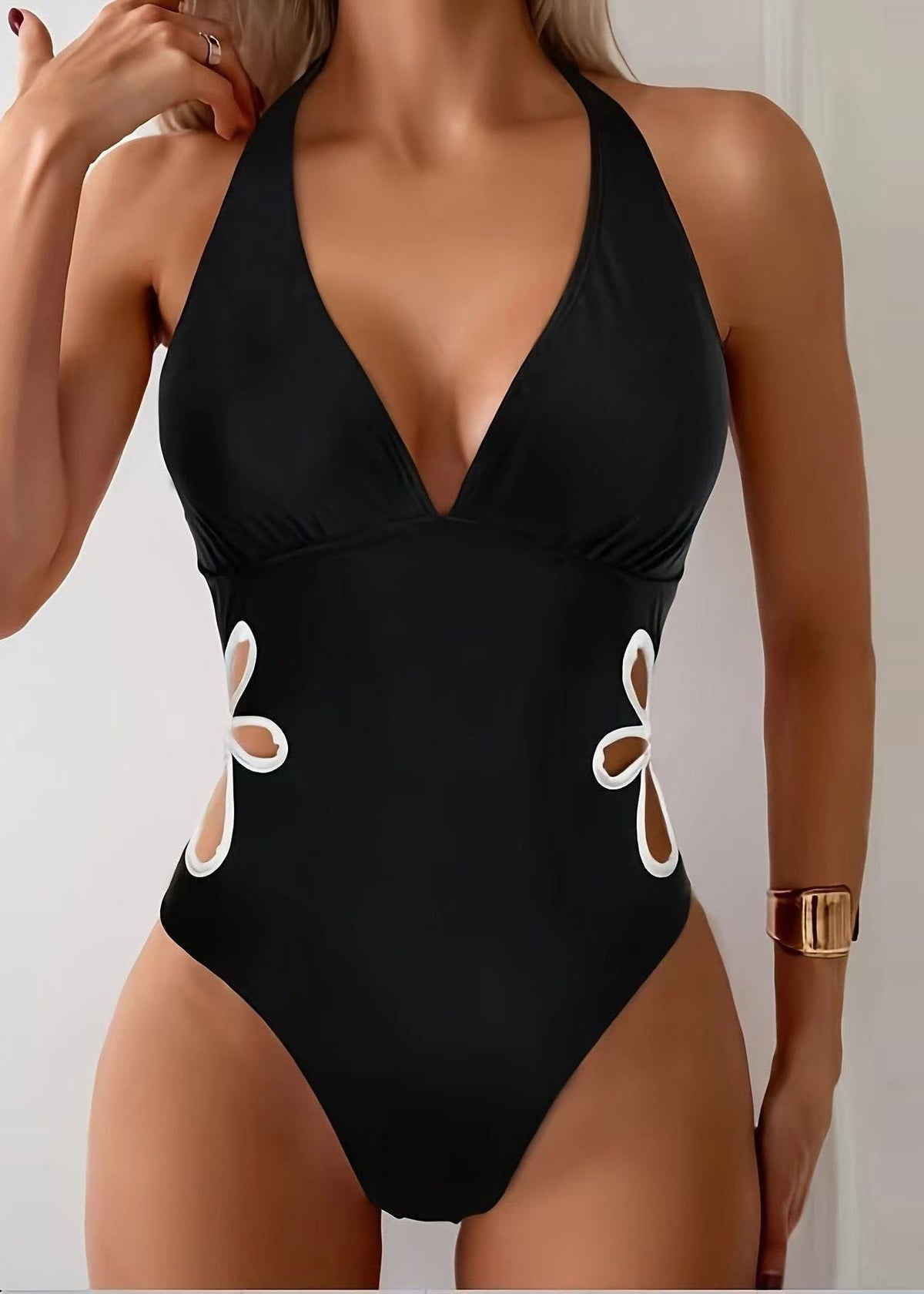 Body de Maillot de Bain Découpé pour Femme 1