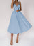 Robe Longue Femme Lotus Chic Évasée Coton Bio Été-4
