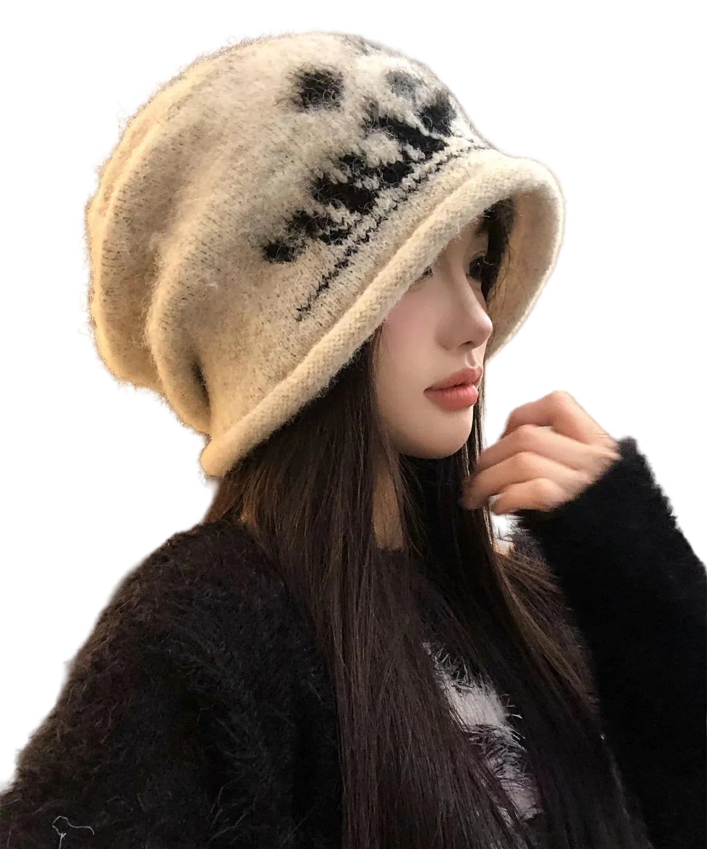 Bonnet Femme Imprimé Style Classique 0