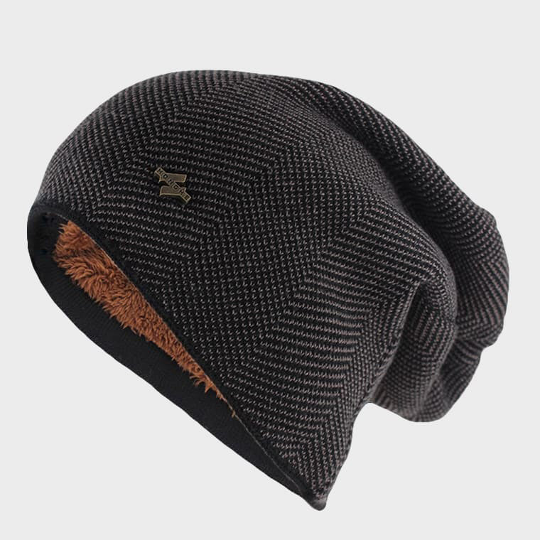 Bonnet Tricoté pour Hommes Style Décontracté 1