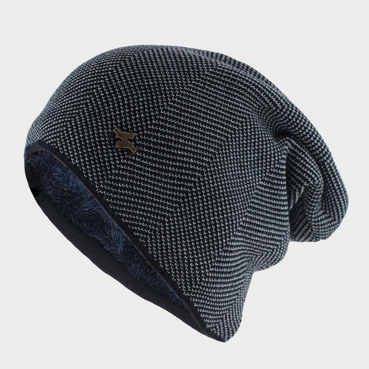 Bonnet Tricoté pour Hommes Style Décontracté 2