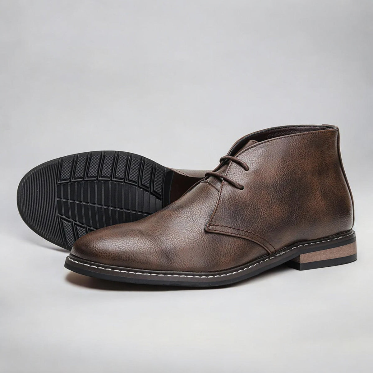 Bottes Chukka en Cuir pour Homme Élégantes 3