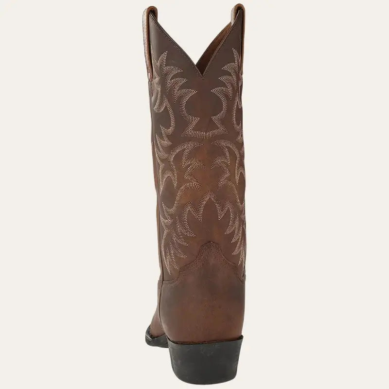 Bottes Cowboy Homme Style Western Synthétique avec Broderies 2
