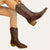 Bottes Cowboy en Cuir pour Femmes Style Western 2