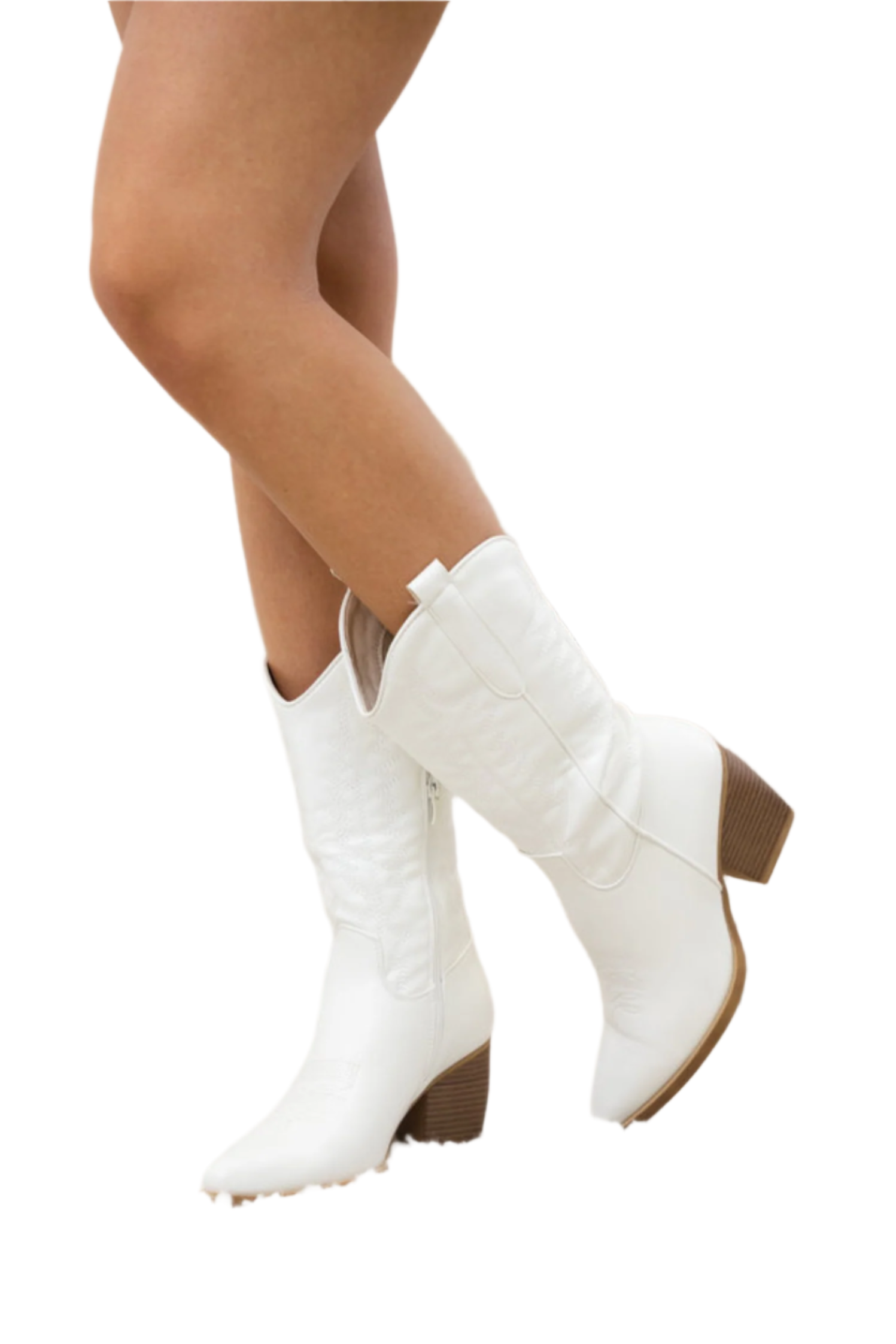 Bottes Cowboy pour Femmes en Cuir Élégant