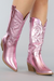 Bottes Cowboy pour Femmes en Cuir Élégant