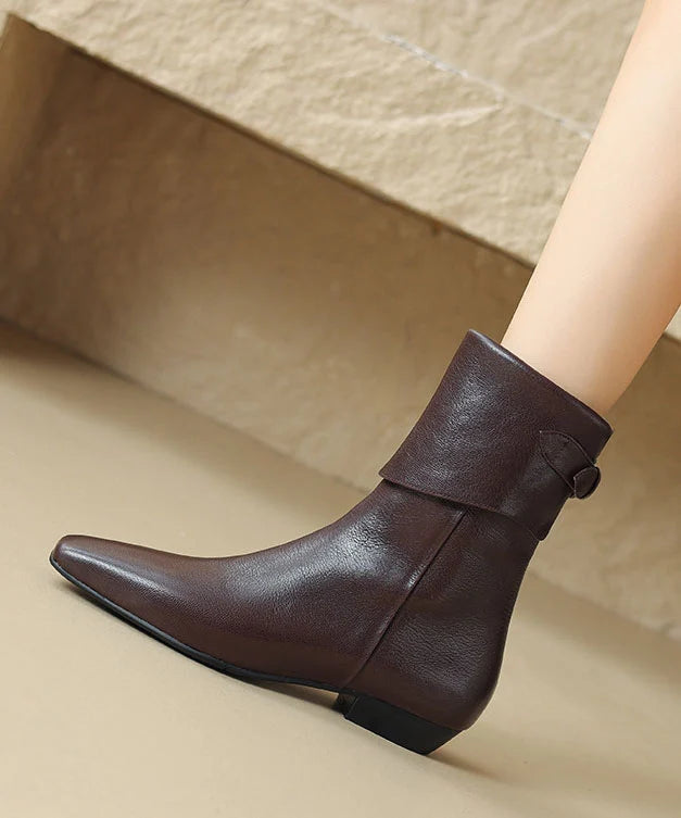Bottes Femme Bottines à la Cheville Style Chic 1