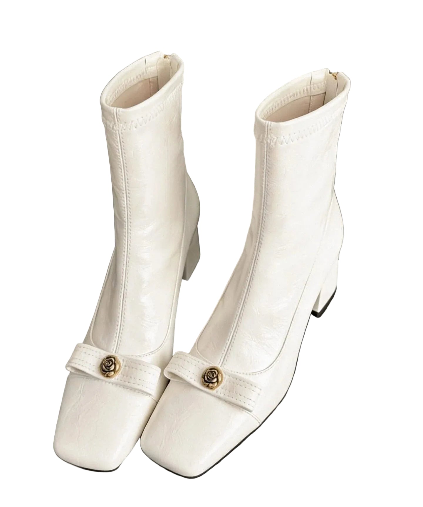 Bottes Femme Confortables à Semelle Épaisse pour Hiver 0
