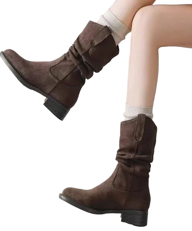 Bottes Femme Style Montagne Classique 0