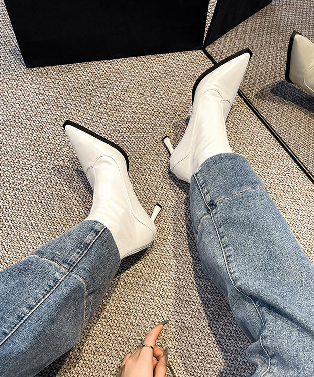 Bottes Femme Talons Aiguilles Bout Pointu 4