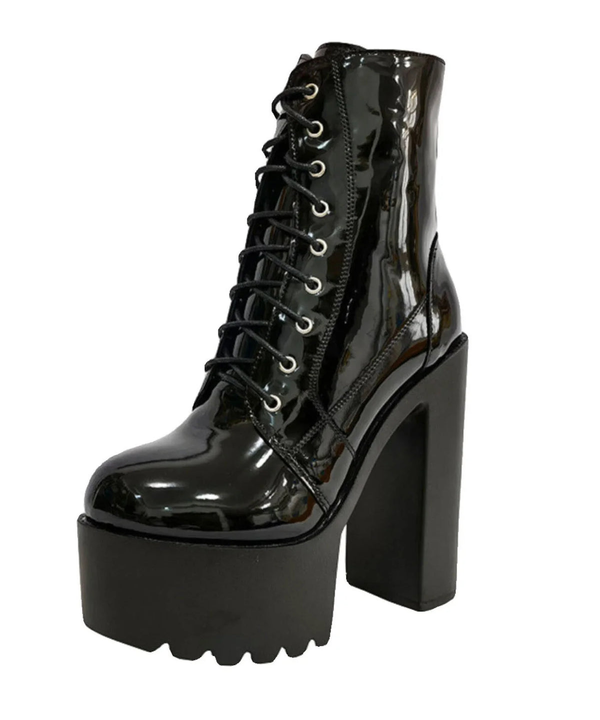 Bottes Femme Vintage à Brides Croisées et Semelle Épaisse 4