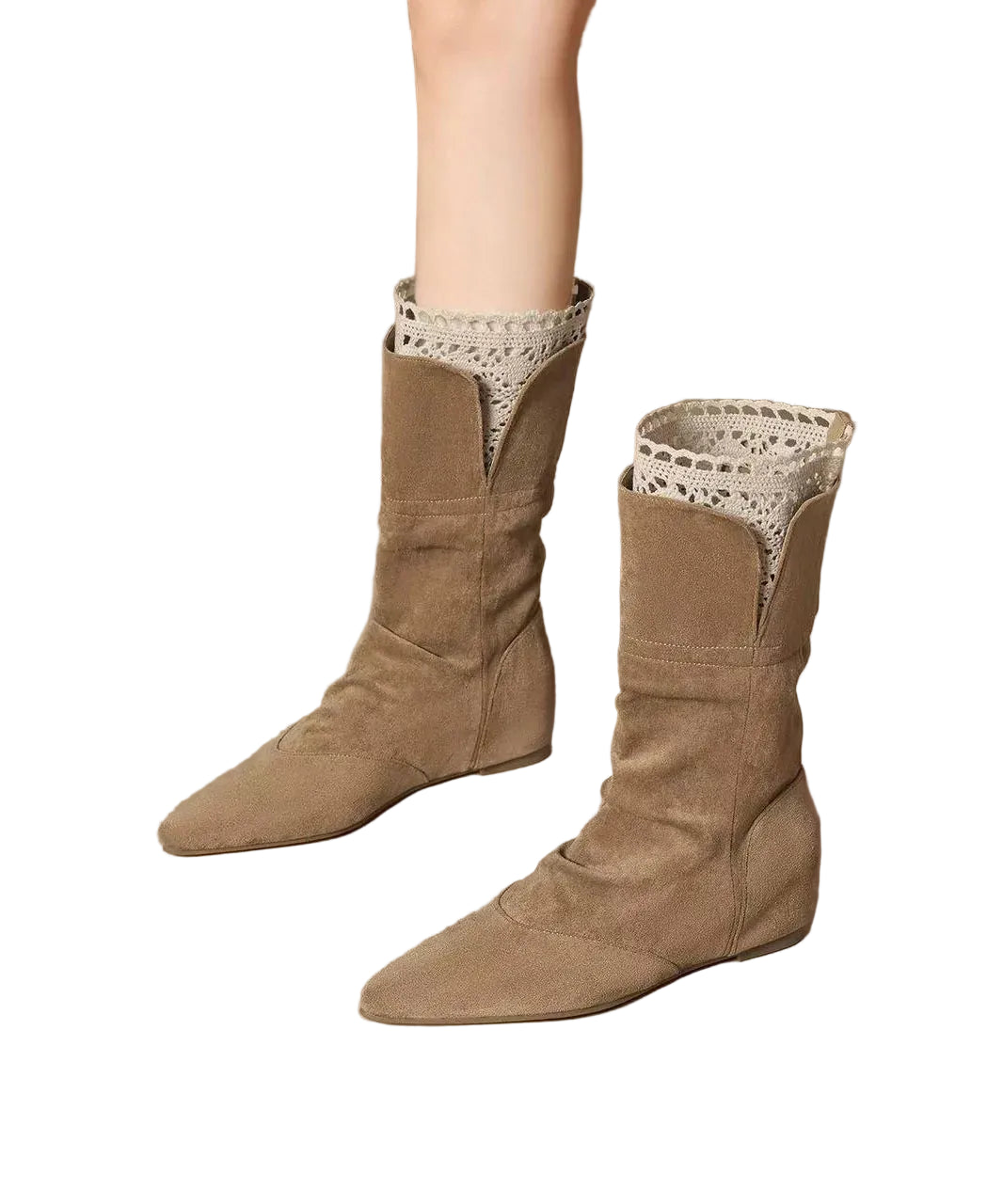 Bottes Femme à Lacets Style Urbain 0