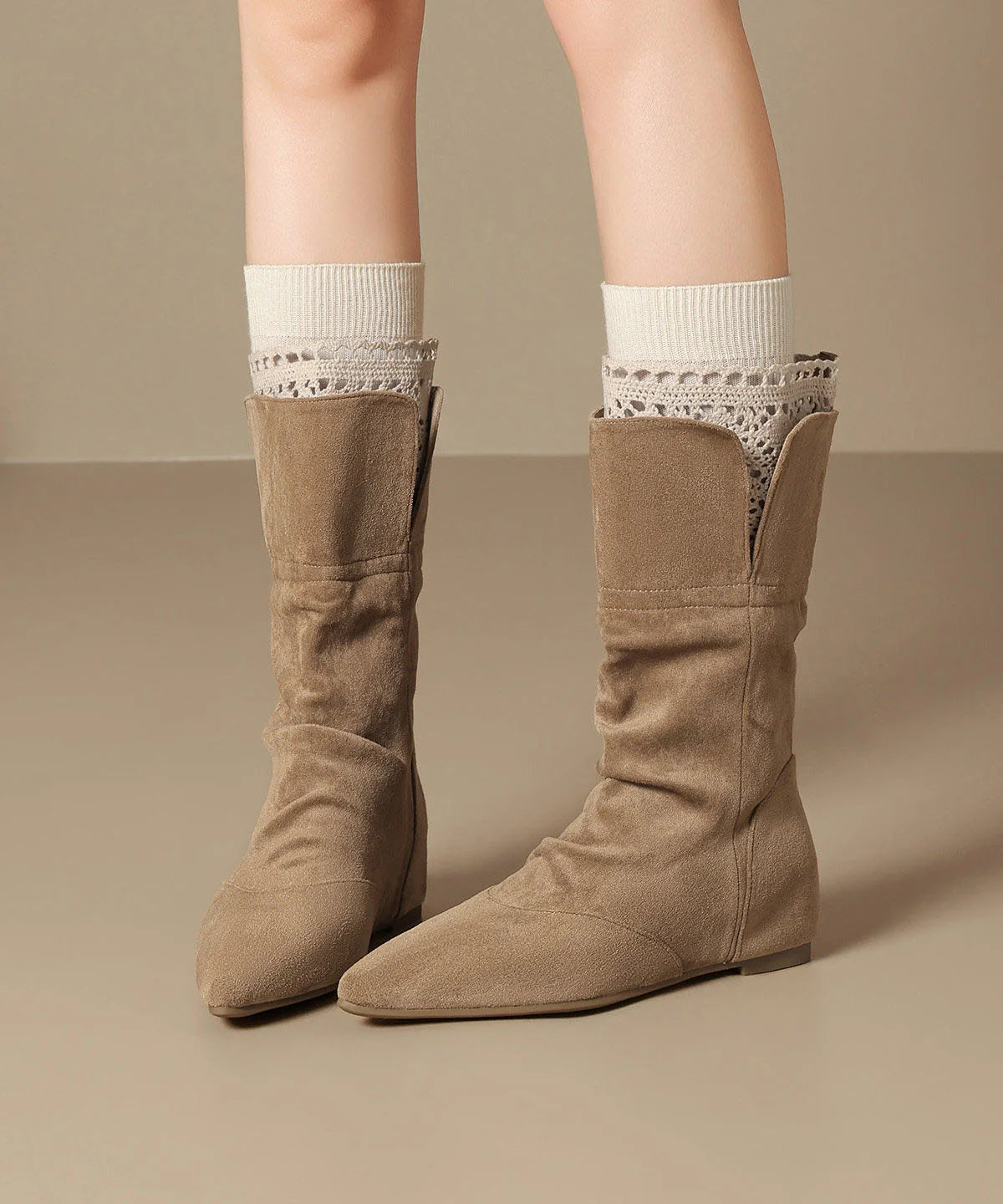 Bottes Femme à Lacets Style Urbain 1