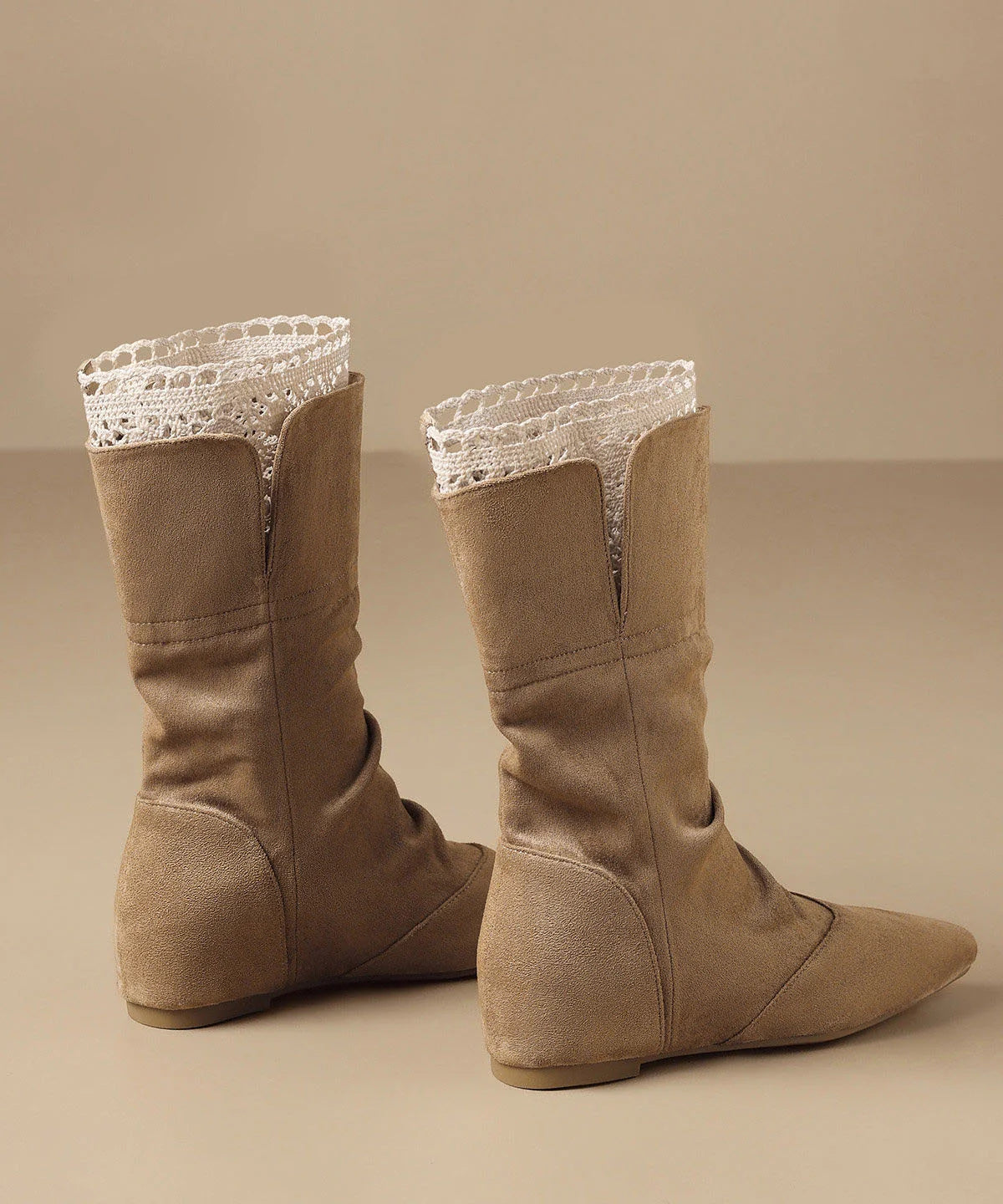 Bottes Femme à Lacets Style Urbain 4
